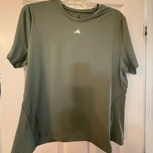 Adidas Green Athletic T-Shirt form fit size XL new tag